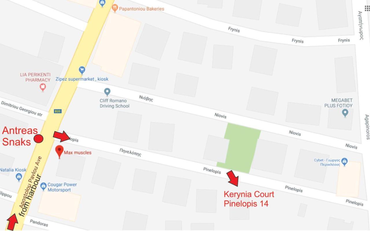 Paphos Kerynia Apartments מראה חיצוני תמונה